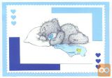 ROČNO IZDELANA TELEGRAM ČESTITKA S1