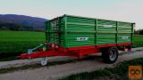 BICCHI B502L - 8 ton, enoosna traktorska prikolica
