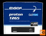 EDISION PROTON T265 DVB-T2/C H.265 (HEVC) sprejemnik