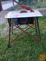 Cirkular za žaganje drv, kovinsko ohišje, motor 220V 2,2KW