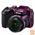 Nikon digitalni fotoaparat Coolpix B500, vijoličen