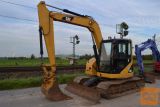 2008 CAT 308C midi bager jeklene gosenice