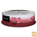 SONY CD medij CD-R 25kos Spindle 1x-48xzapisovanje
