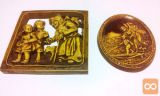 Slika relief pravljica Janko in Metka 15x15cm kekec