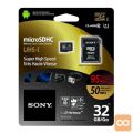 SONY 32GB Micro SD, hitrost 95MB/s, 4K + adapter