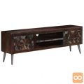 TV omarica iz trdnega predelanega lesa 140x30x45 cm