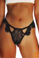 TANGA HLAČKE Black Eyelash