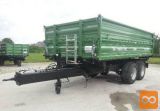 Traktorska prikolica, tandem, Brantner TA 11045 XXL - 11t