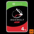 Seagate NAS 4TB trdi disk SATA 3, 6Gb/s, 64MB IronWolf
