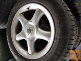 Alu platišča 16 col 5 x112 z gumami Continental 215x60x16