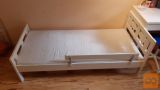 Otroška postelja KRITTER+vzmetnica VYSSA SKÖNT 70x160cm IKEA