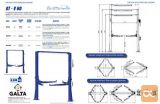 Dvostebrno avtodvigalo Galta GT - V 60