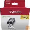 Kartuša Canon PGI-520 Black / Dvojno pakiranje / Original