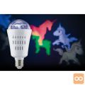  LED dekorativna gibalna žarnica E27 – Unicorn