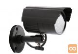 Lažna kamera z LED -črna full metal