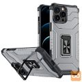 Etui ovitek Crystal Ring Armor za iPhone 13 Pro Max črn