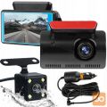 Armaturna avto kamera snemalna Full HD LCD 3″ + zadnja IR