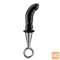 STIMULATOR PROSTATE NMC Silicone With Handle 4''