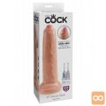 DILDO King Cock Light 9 Uncut