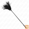 ŽGEČLJIVČEK Kink Tickle Feathers Black (45 cm)