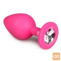 ANALNI ČEP Easytoys Diamond Medium Pink