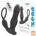 VIBRACIJSKI ANALNI ČEP Z OBROČKOM ZA PENIS Zenn