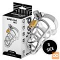 KLETKA ZA PENIS Addicted Toys Silver Lock (S)