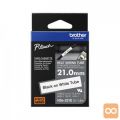 Trak Brother HSe-251E termo skrčljiv (21 mm, črno na