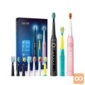 Družinski set 3x akumulatorskih zobnih krtačk + dodatki