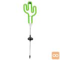 LED solarna vrtna svetilka talna IP44 kaktus